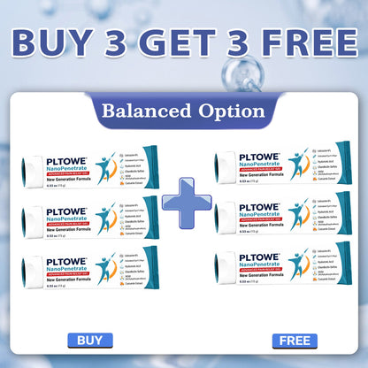 PLTOWE® NanoPenetrate Advanced Pain Relief Gel 🇺🇸 | Fast Comfort & Long-Term Joint & Muscle Care | Lidocaine + Menthol + MSM + Type II Collagen Formula | For Joint Pain, Muscle Soreness & Stiffness 💥