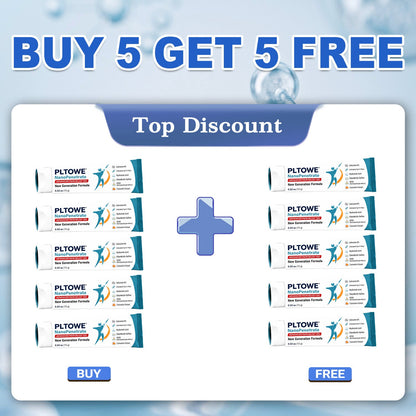 PLTOWE® NanoPenetrate Advanced Pain Relief Gel 🇺🇸 | Fast Comfort & Long-Term Joint & Muscle Care | Lidocaine + Menthol + MSM + Type II Collagen Formula | For Joint Pain, Muscle Soreness & Stiffness 💥