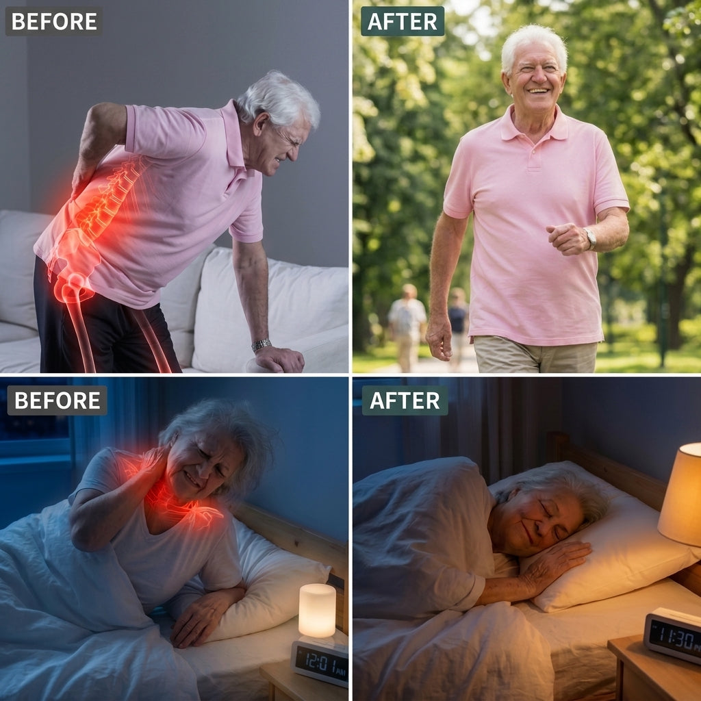 PLTOWE® NanoPenetrate Advanced Pain Relief Gel 🇺🇸 | Fast Comfort & Long-Term Joint & Muscle Care | Lidocaine + Menthol + MSM + Type II Collagen Formula | For Joint Pain, Muscle Soreness & Stiffness 💥