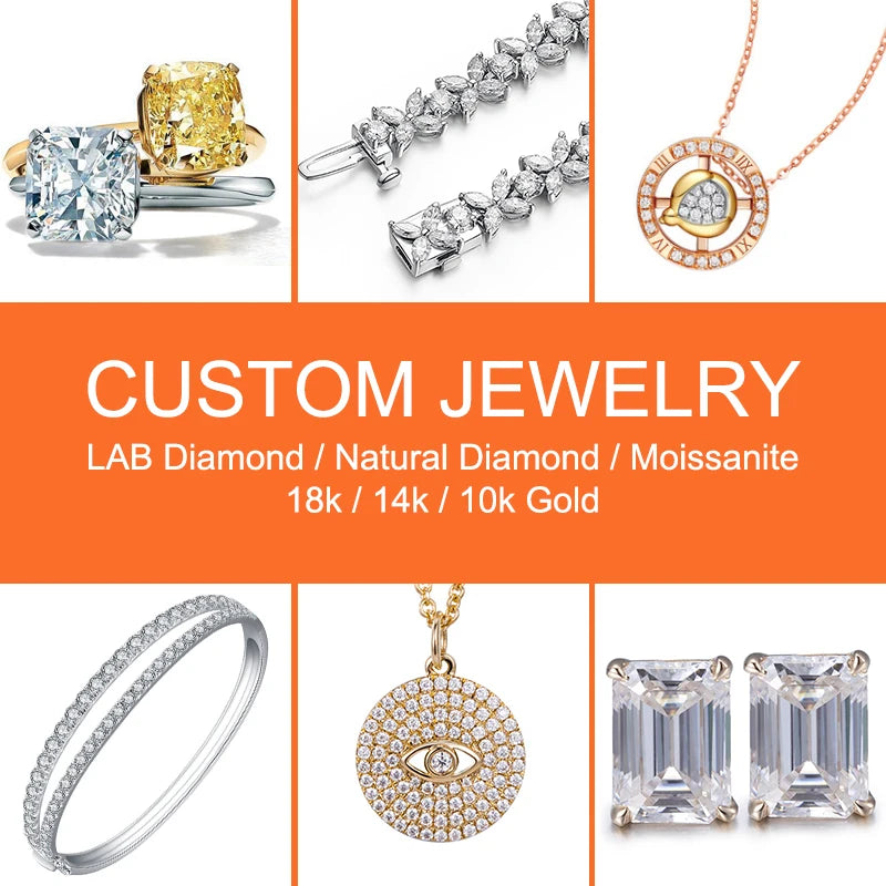 1ct 1.5ct  2ct 2.5 3ct 5ct HPHT CVD Diamond  IGI Certificate Cushion cut lab grown diamonds